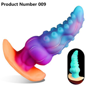 Product Number 009// Safety Soft Silicone Anal Dildo Sex Toys
