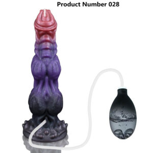 Product Number 028//  Huge Monster Dildo Squirting Fantasy Dildo Dragon Horse Dog Dildo Knotted Ejaculating Toy Big Anal Silicone Adult Toys