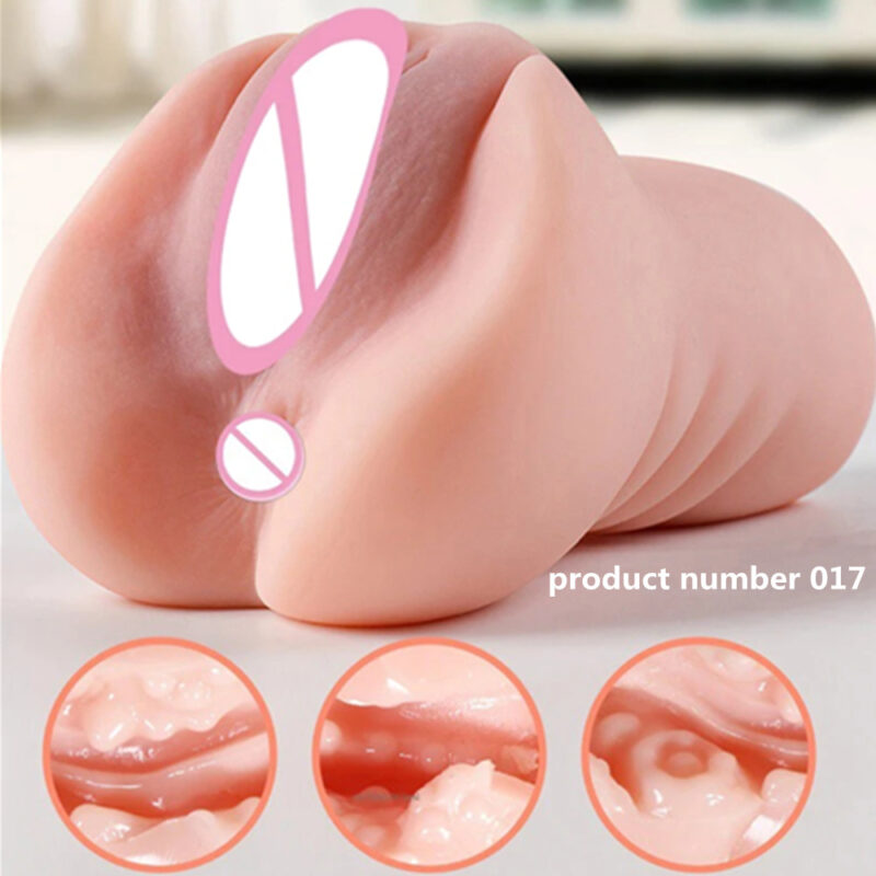 Product Number 017//Men Vagina Male Masturbators Cup Real Pussy Real Vagina Sextoys Silicone Adult Product 3D Realistic Masturbator