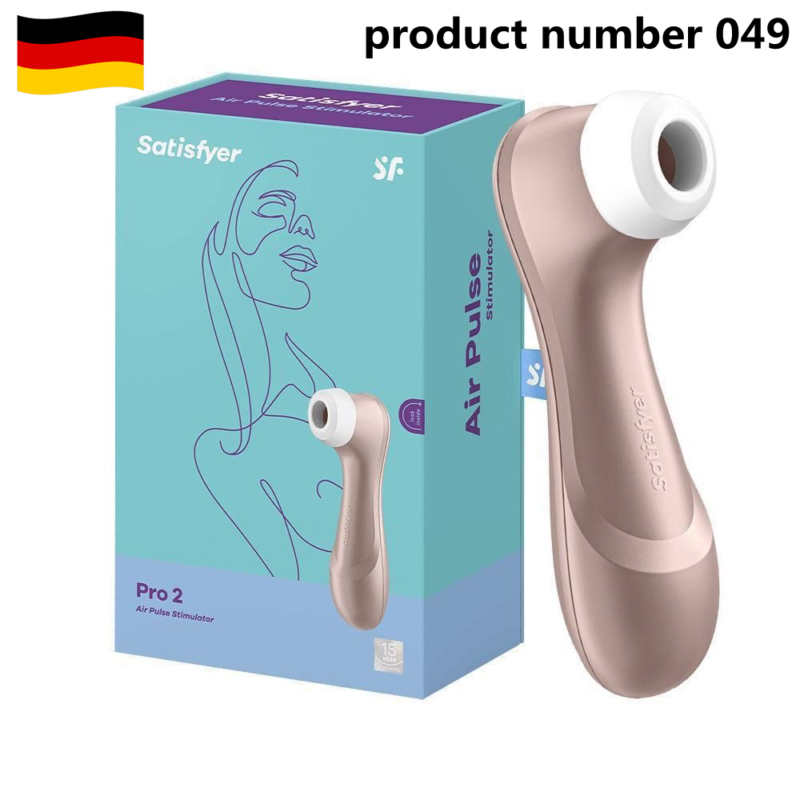 product number 049 // German satisfyer pro 2 Sucking Vibrators female Clit Stimulation Vibration Nipple Sucker clitoris vibrators for women sex toys