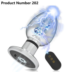 Product Number 202// Electroshock Anal Vibrator Microcurrent Stimulation Remote Vibrating Butt Plug Prostate Massager Adult Women Men Anal