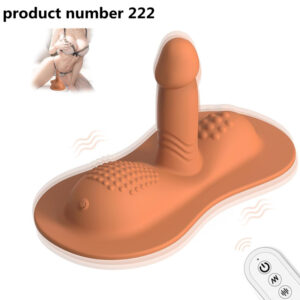 Product Number 222// Remote Control Vibrator Women Sex Toys Sit and Ride Vibrators Dildo with 10 +10 Vibrating Modes