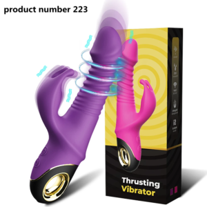 Product Number 223 // Thrusting Vibrator Automatic Telescopic G-Spot Clitoris Stimulator Female Masturbation Sex Toys For Women Adults