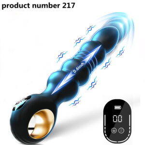 Product Number 217// Prostate Massager Anal Vibrator Thrusting Vibrating 7 Modes with Cock Ring Anal Plug Anal Sex Toys P Spot Massager Male Sex Toys for Men Women