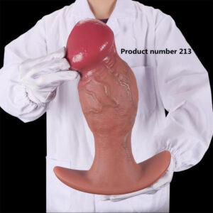 Product Number 213 // safety soft silicone huge dildo-size S M L XL