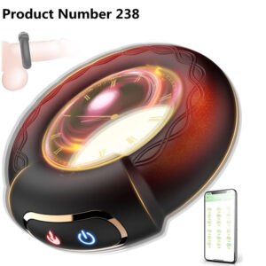 Product Number 238 // Vibrating Cock Ring, 9 Vibrations with Heating Penis Ring Vibrator Sex Toys for Men, Adult Toys Vibrating Penis Ring Male Sex Toys, Cock Ring Vibrator Couples Sex Toys