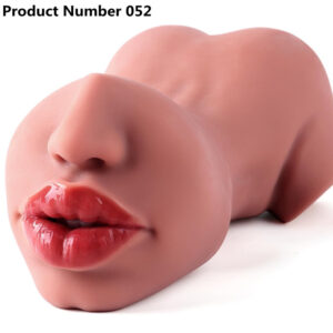 Product Number 052 // Pocket Pussy Male Masturbator Sex Toys for Men - Adult Toys 2 in 1 Pocket Pussies Lifelike Oral Masturbation Male Stroker for Mouth Sex, Realistic Blowjob Masturbators Adult Sex Toys