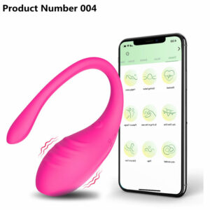 Product Number 004 //  9 Speed APP Controlled Vaginal Vibrators G Spot Anal Vibrating Egg Massager Wearable Stimulator Adult Sex Toys