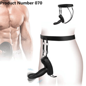 Product Number 070 // Strap On Dildo Anal Vibrator With Suction Cup Swing Prostate Massager for Men Wiggle Butt Plug Stimulator Sex Toy