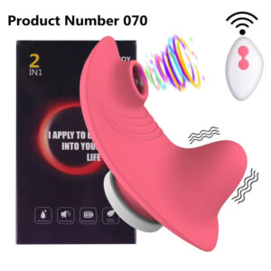 Product Number 070 // Remote Control Sucking Vibrator Panties Sexy Female Powerful Clitoris Sucker Stimulator Vibrators Sex Toys For Women Couples