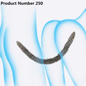 Product Number 250 // Soft double-ended Long Safety Material Silicone Anal Plug