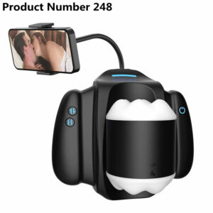 Product Number 248 // APP Control Automatic Telescopic Male Masturbator Masturbation Cup with 9 Powerful & Thrusting Vibration Modes