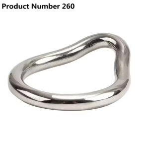 Product Number 260 // Stainless Steel Penis Lock Cock Ring Set Man Metal Small Large Delay Ejaculation Penis Ring Ball Stretcher Erection Male Sex Toy