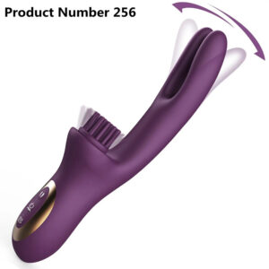 Product Number 256 // 3 IN 1 Come-Hither Clitoral Tickling Rabbit Vibrator 10 Vibration Women Sex Toys for G Spot Clit Nipple Stimulation Masturbation